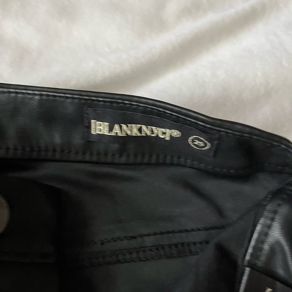 Blank NYC faux leather pants - Picture 3 of 4